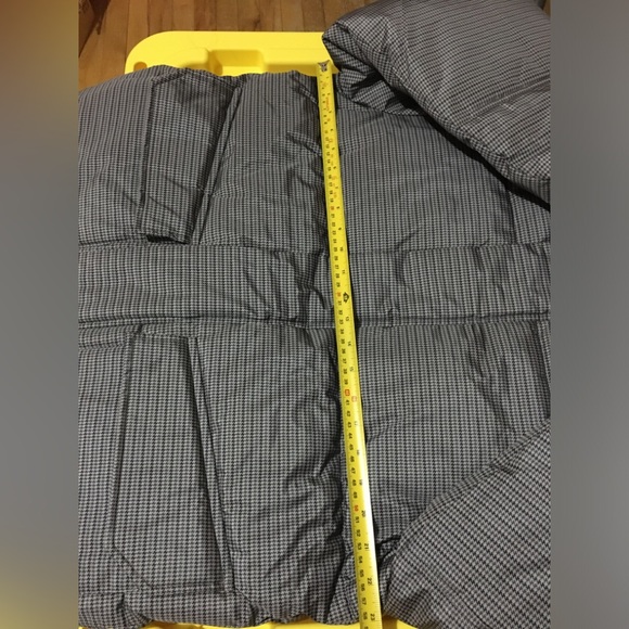 Topman Plaid Houndstooth Puffer Jacket NWT - Picture 7 of 7